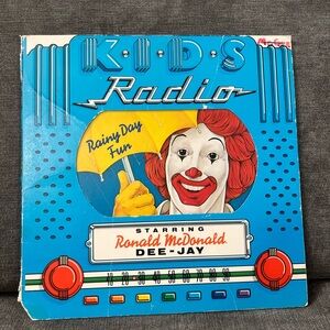Ronald McDonald- K.I.D.S.‎ Radio -Rainy Day Fun LP - Casablanca 1980